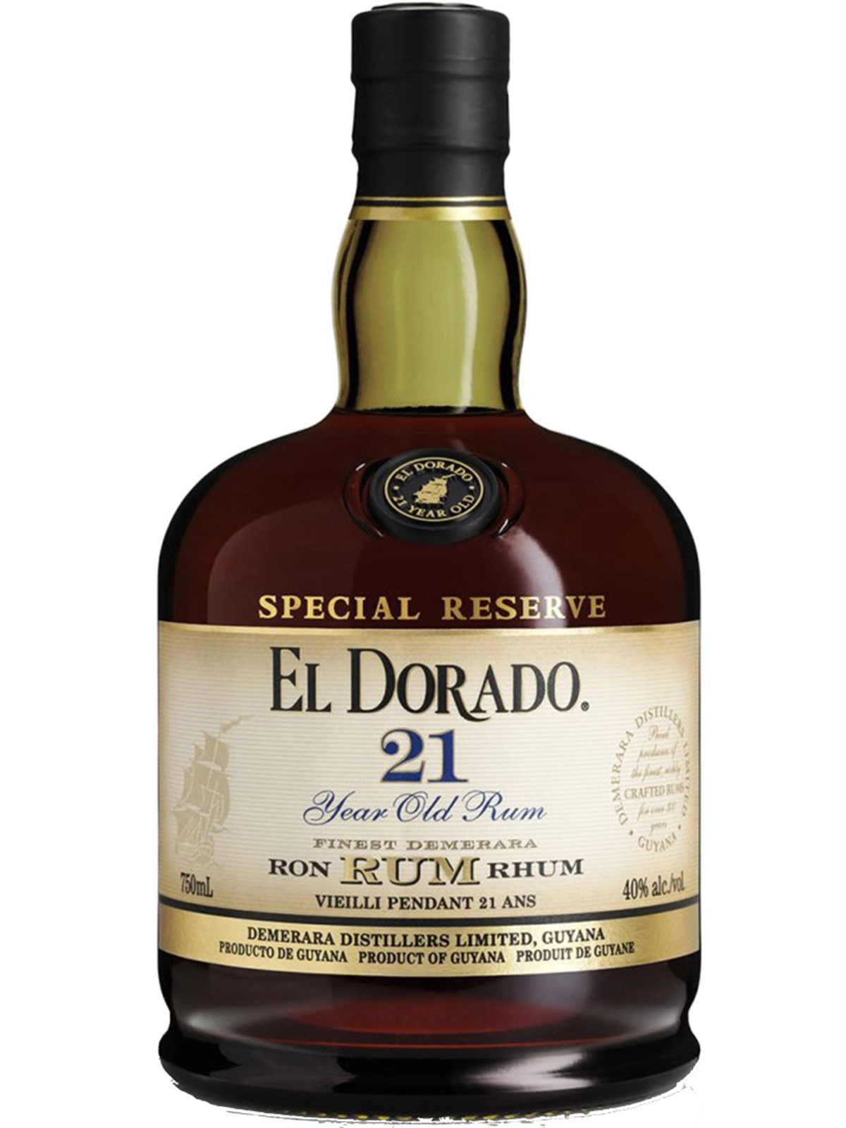 El Dorado Rum 21 Year Old 700ml